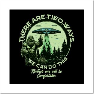 There are two ways we can do this - For Bigfoot Believers Posters and Art